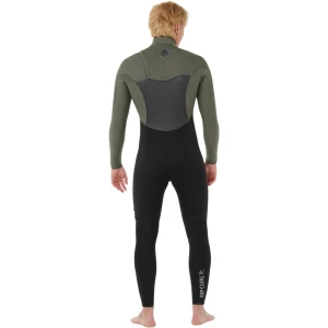 53322-2025 Rip Curl Mens Flashbomb 5_3mm Chest Zip Wetsuit 17BMFS - Deep Cactus (3.webp