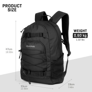 Plecak Dakine Grom Backpack Black 23L