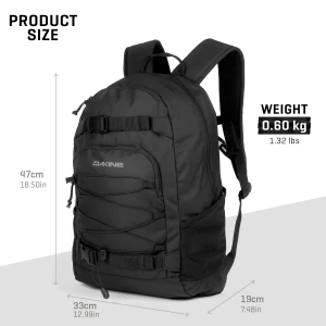 Plecak Dakine Grom Backpack Black 23L