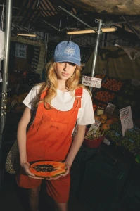 Czapka Jungmob Sun Blue Cord Cap