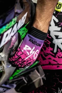 Rękawiczki RaceGang  Rękawiczki Sick Róż