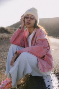 Kurtka Jungmob Praia Pink