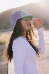 Kapelusz Jungmob Lucky Lila Bucket