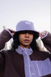 Kapelusz Jungmob Lucky Lila Bucket