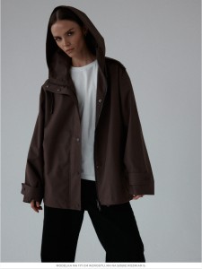 Kurtka MUUV.  Parka Juls Coca Brown