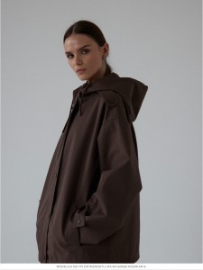 Kurtka MUUV.  Parka Juls Coca Brown