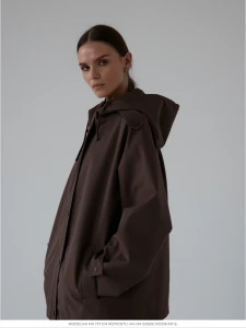 Kurtka MUUV.  Parka Juls Coca Brown