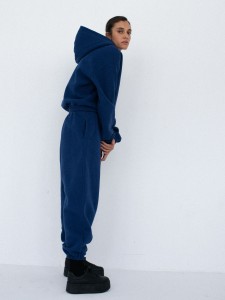 Spodnie MUUV.  Smooth Cotton Oxford Navy