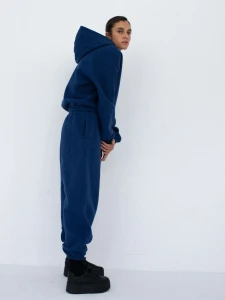 Spodnie MUUV.  Smooth Cotton Oxford Navy