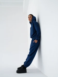 Spodnie MUUV.  Smooth Cotton Oxford Navy