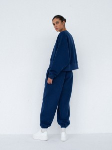 Spodnie MUUV.  Smooth Cotton Oxford Navy