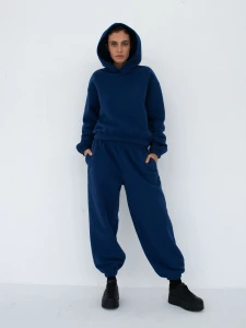 Spodnie MUUV.  Smooth Cotton Oxford Navy