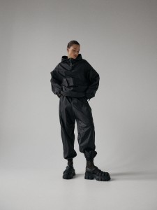 Spodnie MUUV.  Ortalionowe Koa Black