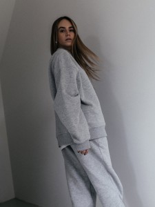 Bluza MUUV.  Oversize 1990 Grey