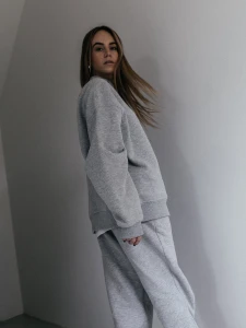 Bluza MUUV.  Oversize 1990 Grey