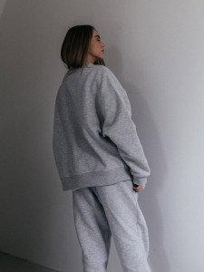 Bluza MUUV.  Oversize 1990 Grey