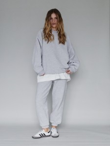 Bluza MUUV.  Oversize 1990 Grey