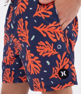 Boardshorty Hurley Volley Icon Coral Destr