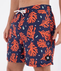 Boardshorty Hurley Volley Icon Coral Destr