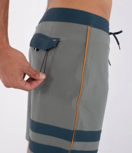 Boardshorty Hurley Phntm Block Solid GrWh