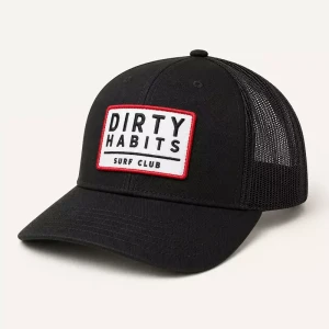 Czapka Dirty Habits 2026 Surf Club Trucker Bk