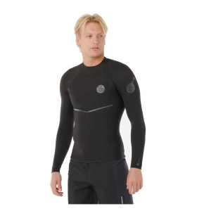 Docieplacz Rip Curl Ebomb 1.5 L/SL Jkt Bk