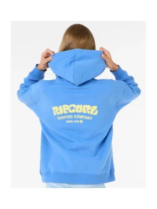 Bluza Rip Curl Surf Puff Hood Girl Blue
