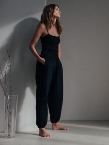 Spodnie MUUV. Smooth Cotton Black
