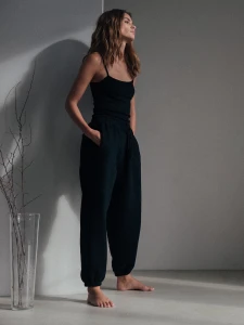 Spodnie MUUV. Smooth Cotton Black