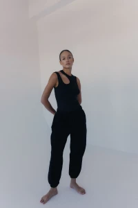 Spodnie MUUV. Smooth Cotton Black