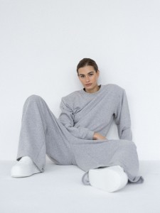 Spodnie MUUV. Wide Leg Le Pump Grey