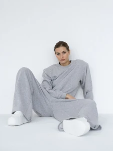 Spodnie MUUV. Wide Leg Le Pump Grey