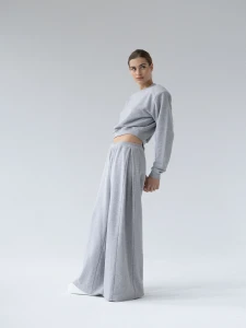 Spodnie MUUV. Wide Leg Le Pump Grey