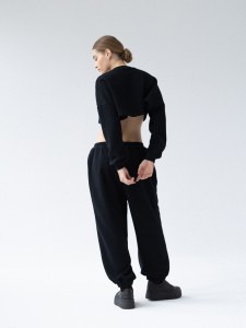 Bluza MUUV. Ov Cropped Le Pump Black