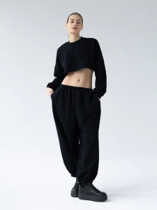 Bluza MUUV. Ov Cropped Le Pump Black
