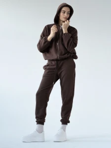 Spodnie MUUV. Slim Fit Le Pump Coca Brown