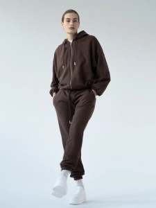 Spodnie MUUV. Slim Fit Le Pump Coca Brown