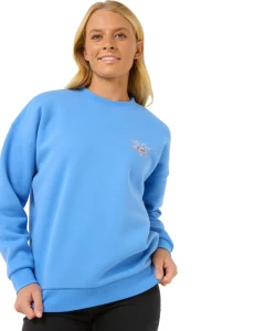 Bluza Rip Curl Hibiscous Diamond Crew Blue