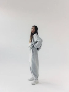 Spodnie MUUV. Smooth Cotton Grey