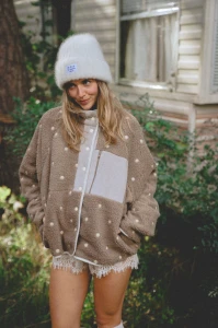 Kurtka Jungmob Nera Daisy Latte