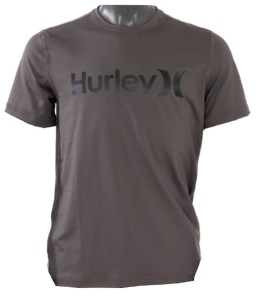 Lycra Hurley 2021 O&O Rashguard S/S IrGrey