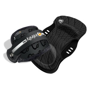 Pady+Footstrapy Infinity 2023 PRO AIR Black