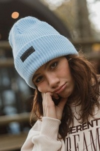 Czapka Jungmob Drill Baby Blue