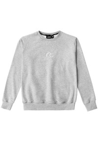 Bluza Jungmob 2024 Wave Crewnek Grey