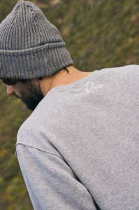Bluza Jungmob 2024 Wave Crewnek Grey