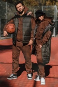 Spodnie Jungmob Baggy Brown