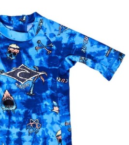 Lycra Rip Curl 2022 Savages Kid SS Ocean