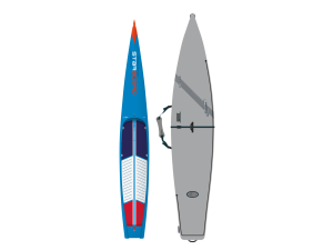 SUP Starboard 2022 SPRINT CARBON with BB