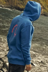 Bluza Jungmob 2024 Wave Unisex Blue Pink