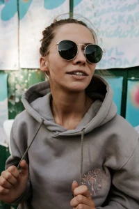 Bluza Jungmob 2024 Palm Tree People Mokka